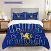 Portugal Emblem Bedding (1 * duvet cover + 2 * pillowcase, without core) 2D Flat Soft and comfortable Christmas birthday gift