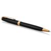 Stylo bille - PARKER - Sonnet - Noir mat - Attributs dorés - Rechargeable