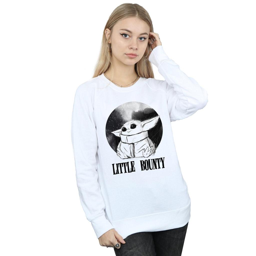 STAR WARS Womens/Ladies The Mandalorian Little Bounty Sweatshirt