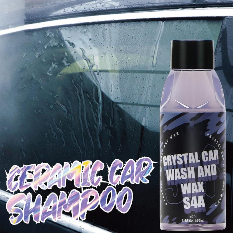 Car Coating Agent Multi-Functional Car Wash Water Activated 100ml Deep Crystal Car Wash Hydrophobic Coating For Cars Trucks Car