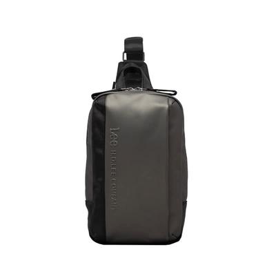 Lee Wisdom Body Large Gunmetal Bag, PU/Polyester, Lightweight, Capacity, Multifunctional, 320-4020-76,