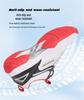 Plus Size 46 Breathable Rotating Buckle Badminton & Tennis Sneakers (No Laces)