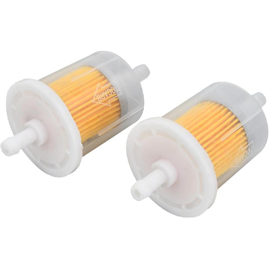 5/16" Inline Fuel Filter 12581-43012 Diesel Gasoline Fuel Filter 12581-43010 Compatible with Kubota Lawn Tractor Mower BX22D BX23D BX24D BX25 BX1870