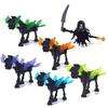 Chlapecké Halloweenské Kostlivé Minifigurky Stavební Kostky Hračka