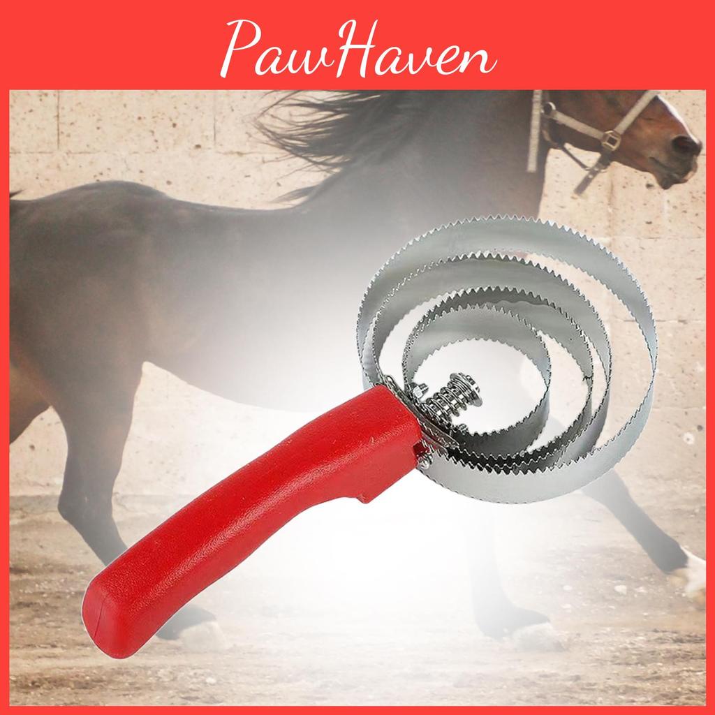 Double Curry Reversible Sided Comb Brush Multifunctional Horse Shedding Tool Brush