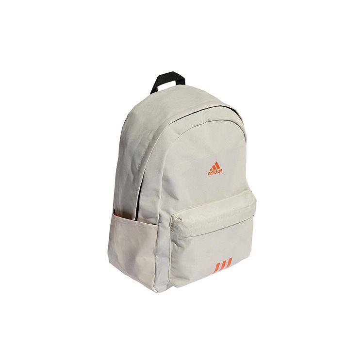 Adidas Clsc Bos 3S BP Series Sports Casual Brand Logo Zipper Backpack Unisex Backpack Brown HM9146