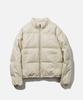 Vastic Semi-Over Leather Padded Jacket_Ivory