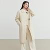 Elva' Island Women's Double-Faced Wool Lapel Coat