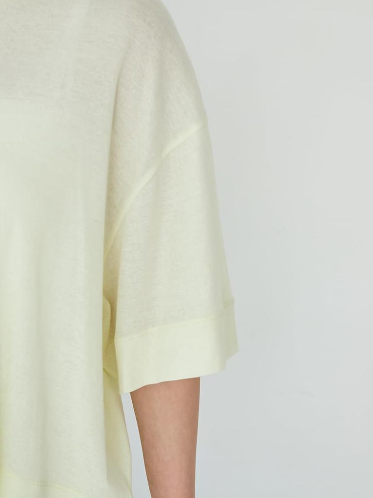 Gelato Pique Sheer PWCT252358 YEL F Women's T-Shirt
