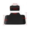 1pcs Motorcycle Passenger Backrest Back Pad PU Foam Sponge Soft Shockproof Universal Motorcycle Trunk Backrest Cushion