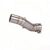 Modified Exhaust Tail Pipe for CBR500R, CB500X, CBR400R, and CB400X Motorcycles.