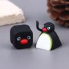 Kawaii Penguin Personality Keycap Single Cute Resin Creative Mechanical Keyboard Cap Replacement Attachment Gifts