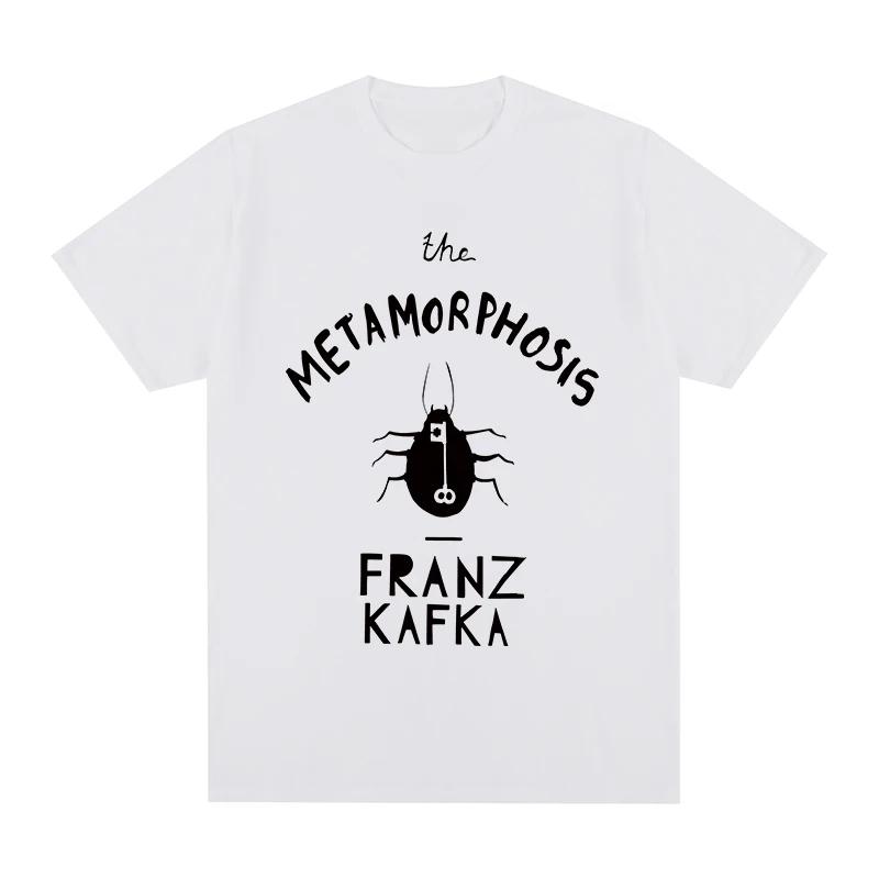 Футболка Франца Кафки Превращение Хлопок Мужская футболка Новая ФУТБОЛКА ФУТБОЛКА Женские топы S