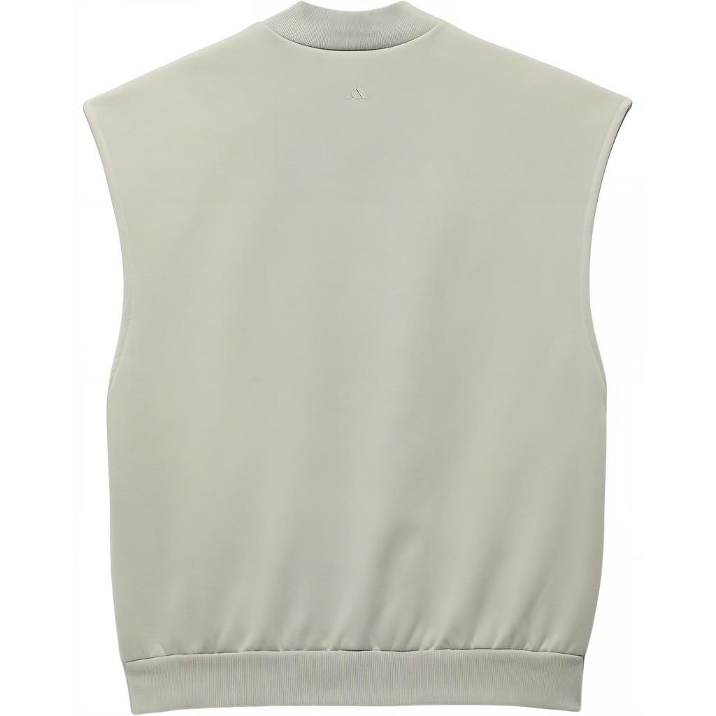 Adidas Originals Trefoil Basketball Sweatshirt Chapter 02 Vintage Sleeveless Unisex Tops Halo-Green IA3415