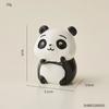 Umělecká kreslená figurka pandy Domácí obývací dekorace Stolní dekorace Narozeninový dárek Doplňky na pracovní stůl Roztomilá pryskyřičná zvířátka řemesla