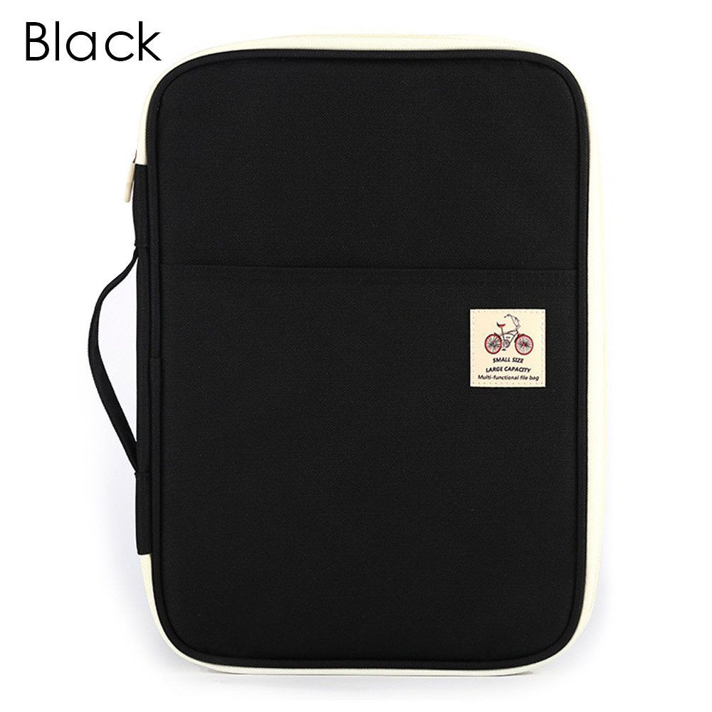 Multi-function A4 Portfolio Zipped Document Case. File Organizer, Travel Conference Bag. All-in-one solution for work & travel!
