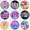 Demon Kpop Hunters Badge Character Pattern Anime Merchandise Fashion Fans Gift