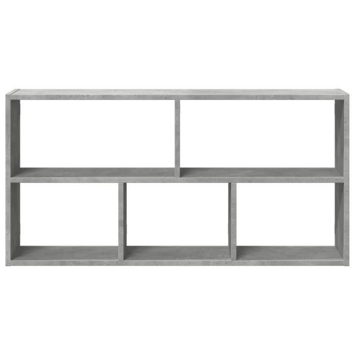 Maison Exclusive - Étagère murale gris béton 100x25x50 cm bois d'ingénierie