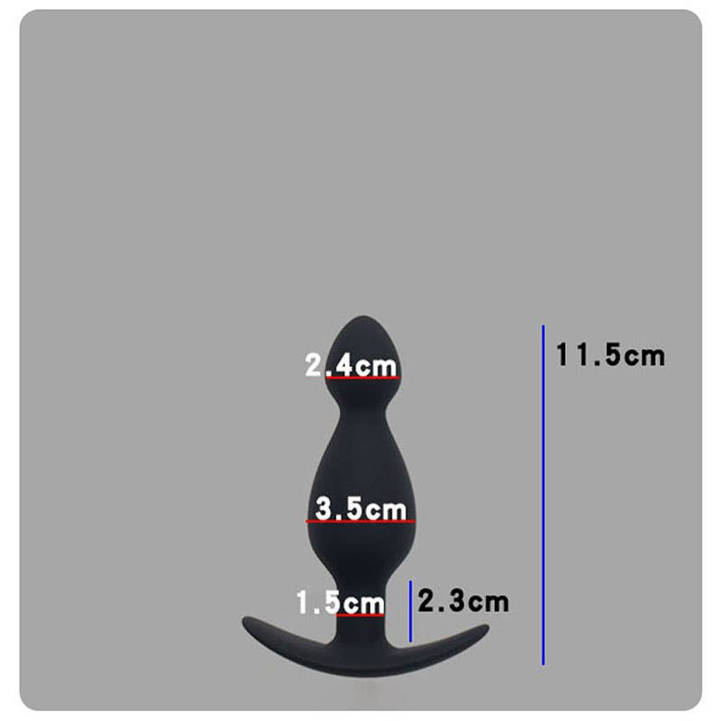 YWZAO Anal Plug Silicone Long Wearable G21