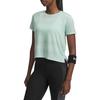 Under Armour Solid Color Jacquard Running Sports Quick-Dry Soft Comfortable Simple Loose Brand Logo Short Sleeve T-Shirt Women tops 6009540-703