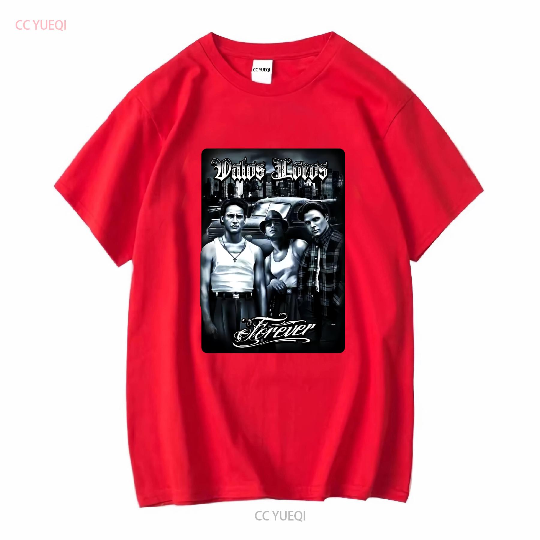 

Vatos Locos Forever Mens Heavyweight T Shirt Print On Shaka Wear vintage Washed graphic streetwear Breathable Stylish S