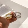 Pierścionek na paznokieć Mikro-inkrustowany Otwierany Prosty Design Temperament High-Endowy Pierścionek