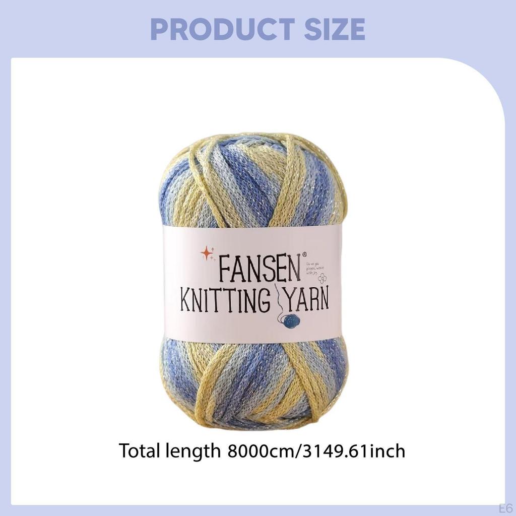 Acrylic Yarn Hand Knitting Comfortable Crochet for DIY Sweater Crafting