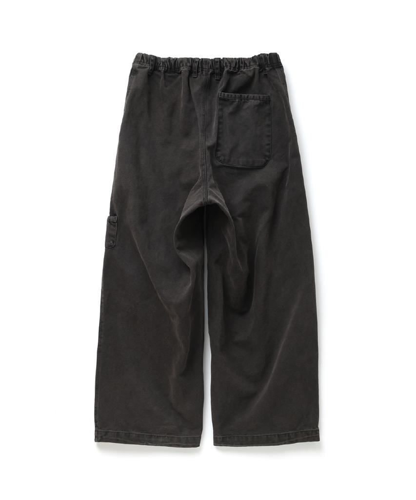 Haechinglum Over Duck Pants Over Dyed Charcoal
