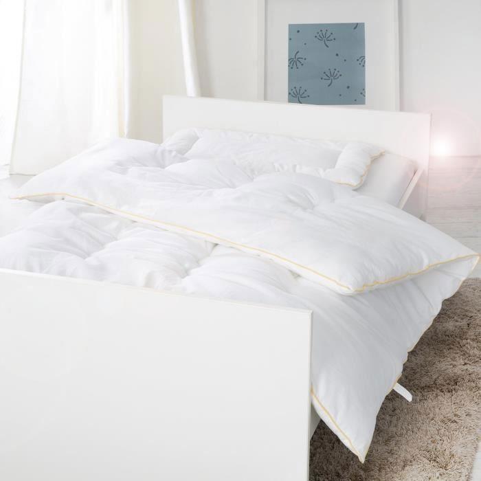 Parure De Lit Bébé Toutes Saisons - ROBA - Blanc - 100x135 - 40x60