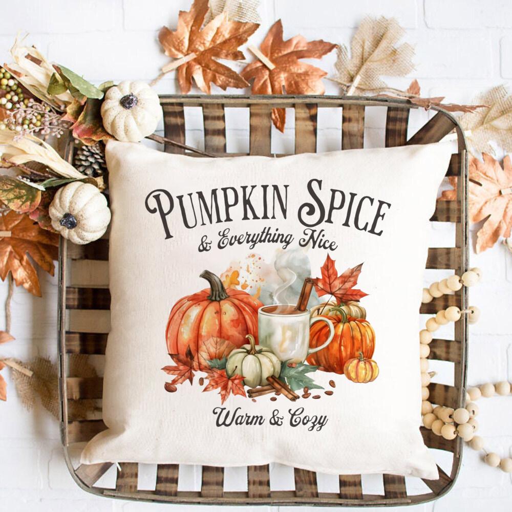 

Чехол для подушки «Просто девушка, которая любит осень» с рисунком тыквы, украшение для праздничной комнаты, лучший подарок на осенние фестивали M