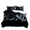 Black Game Gamepad Pattern 3d Bedding Set Classic Digital Print Duvet Cover Pillowcase Europe/Australia/USA Twin Queen King Size