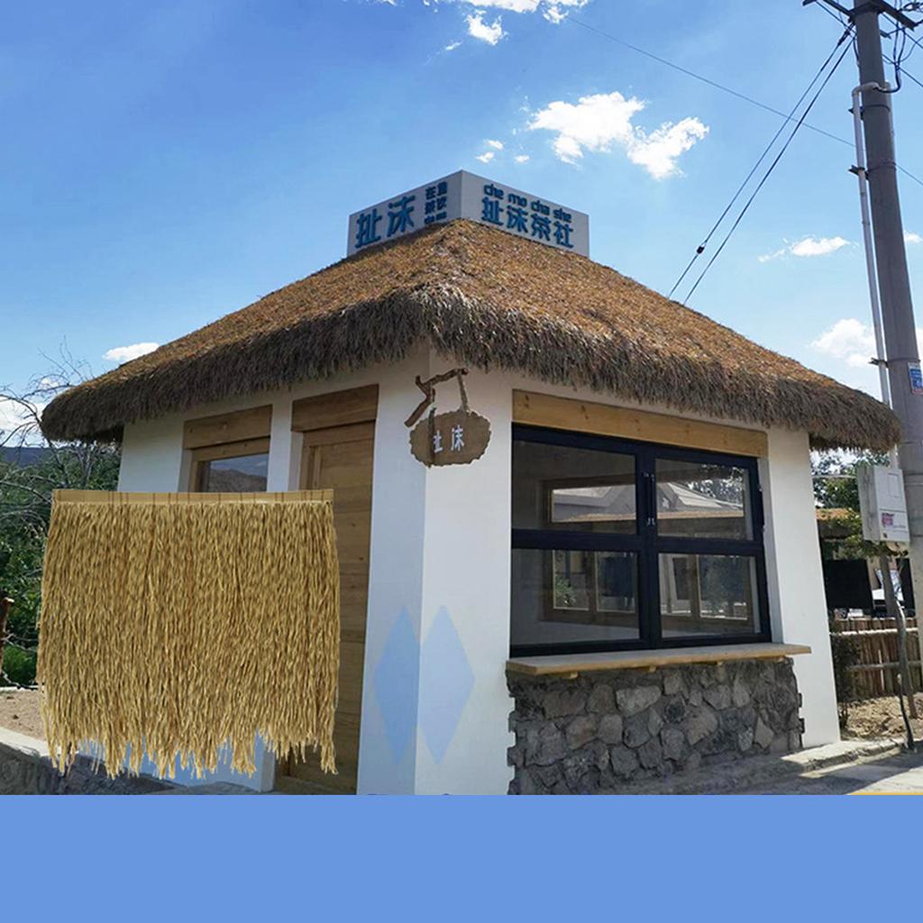 50x50cm Straw Roof Thatch DIY Crafts Good Toughness thatch roofing Synthetic Thatch Grass Roof for Garden Hut Fence Patio Beach