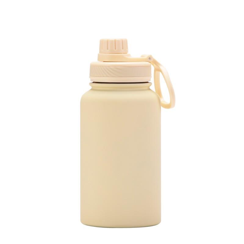 650ml Vacuum Insulated Stainless Steel Travel Water Bottle Outdoor Sports Office Daily Use Leakproof Portable 12H