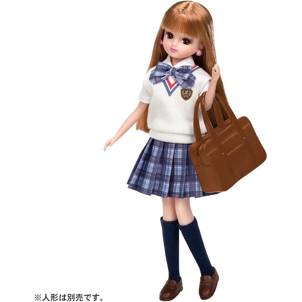 Takara Tomy Licca-chan Dress LW-08 Outfit Set for Dress-Up Play Toy for Ages 3 and Up