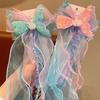 Princess Bow Hair Clips Children's Barretes New Ribbons Hairpin  for Kids