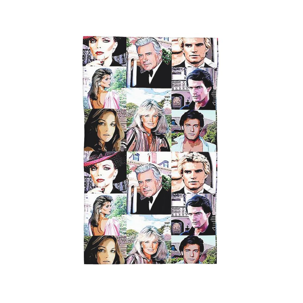 Dynasty - The Carringtons Soft Face Towel Quick Dry Pool Bath Cotton Towels Absorbent Quick