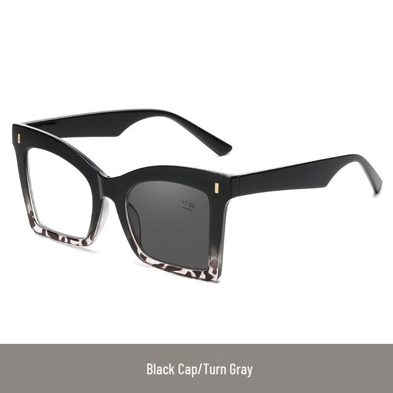 

Photochromic Anti-Blue Light Women s Large Frame Reading Glasses - European & American Design +2.50