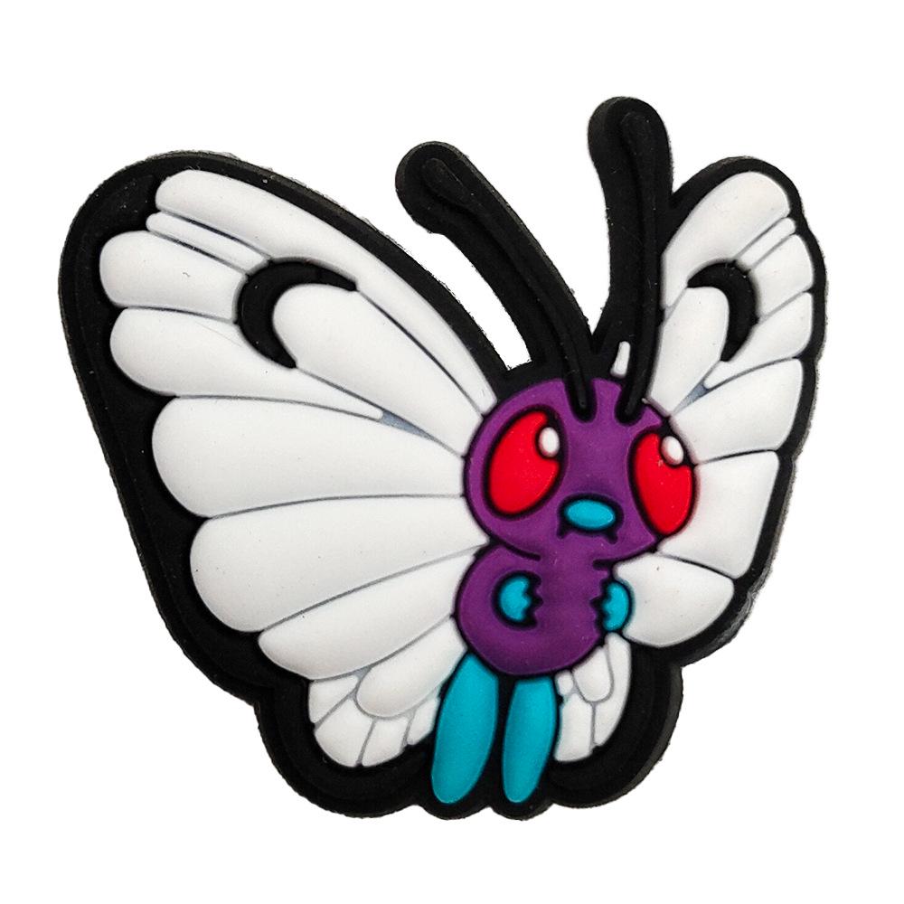 

Мультяшні шльопанці Pokemon Pikachu з квітковими пряжками - Аксесуари для взуття з м якої гуми