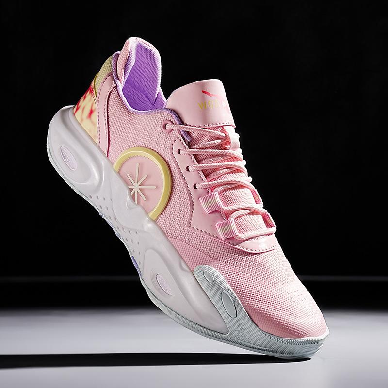 Basketball Shoes Teenagers Versatile Sports Shoes Middle and Older Children's Sneakers Running Shoes Summer Mesh Shoes