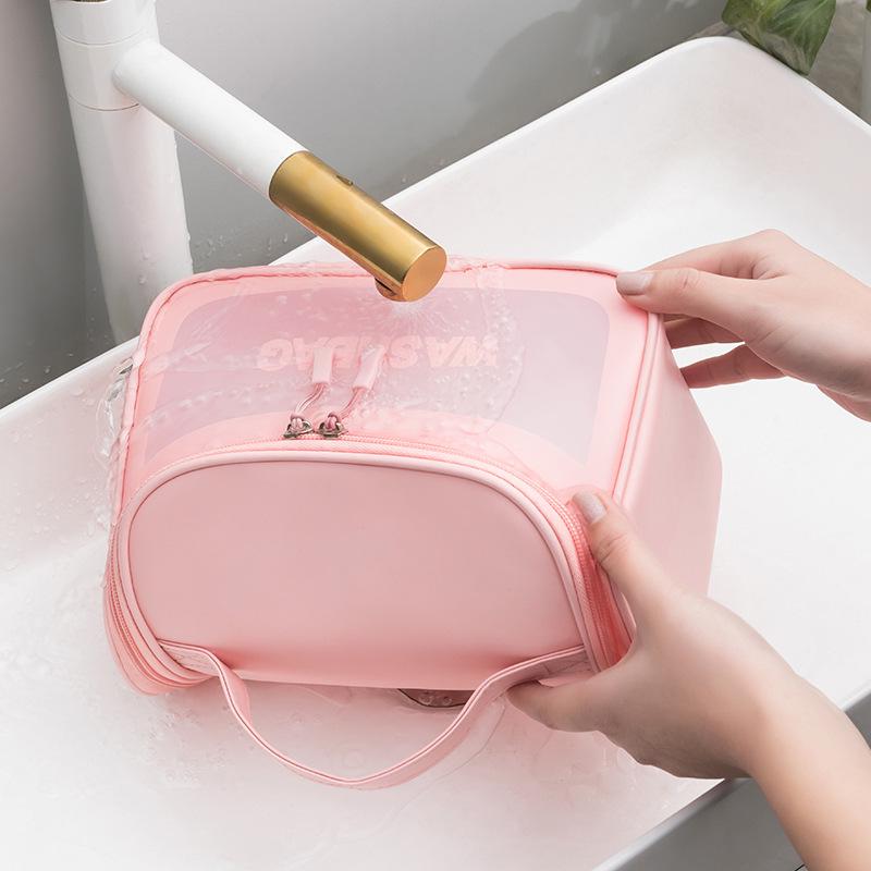 Large Waterproof Travel Toiletry and Cosmetic Organizer