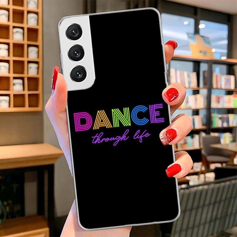 

I Love Dance Cover Phone Case For Samsung Galaxy S26 S25 Edge S24 Ultra S23 S22 Plus S21 S20 FE Soft Fundas Shell Galaxy S25 S24 Samsung S21