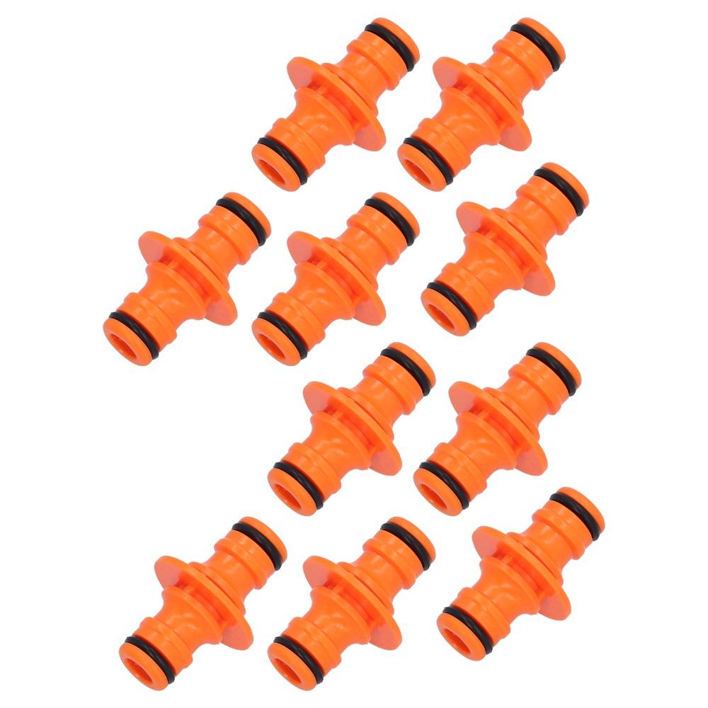 10 Peças Conector de Mangueira de Plástico ABS Engate Rápido Acessório de Mangueira Bico de Mangueira Durável Reparo de Mangueira