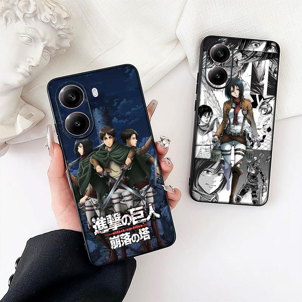 Levi Attack On Titan Eren Jaeger Phone Case for Huawei P20 P30 Mate 20 Lite Pro Y7a Y6P Y7 2019 Nova 5T 3I Mate20 Soft Cover