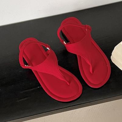 Modische flache Damen-Sandalen mit Zehensteg Sommer Designer Schuhe Lässige Damen-Slipper 2025 Lauf-Flip-Flops Bequeme Strand-Sandalias für Damen