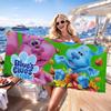 Cartoon B-Blues C-Clues and You Towel Quick Dry Absorbent Beach Towel for Sports, Fitness, Swimming and Outdoor Activities