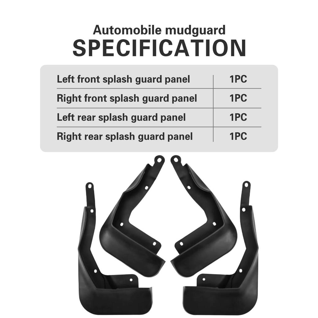 Compatible Mud Flaps for Honda Crider Lingpai 2019-2021 - International Version