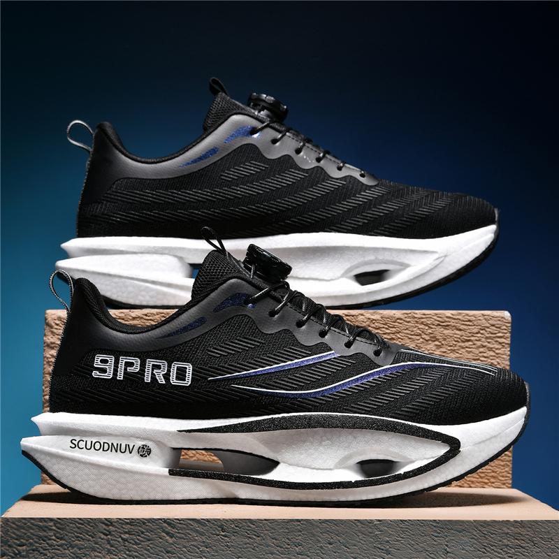 Men Running Shoes Carbon Board Marathon Athletic Shoes Breathable Lightweight Women'S Athletic Nonskid Athletic Shoes New