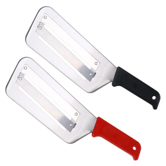 2Pcs Multifunctional Vegetable Cutter Stainless Steel Slicer Easy to Clean Cabbage Carrots Potatoes Peeler Kitchen Tool