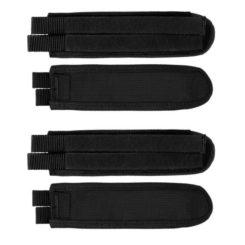 

4Pcs Adjustable Bike Pedal Strap Wear Resistant Anti Slip Nylon Cycling Shoe Retainers Strap for Road/Mountain Biking OS чорний