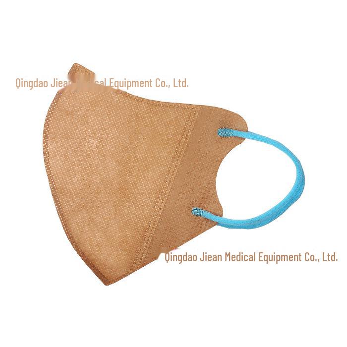 3D Soft-Color Mask: High-Profile, Ear-Friendly, Breathable, Disposable, Three-Layer Japanese Design